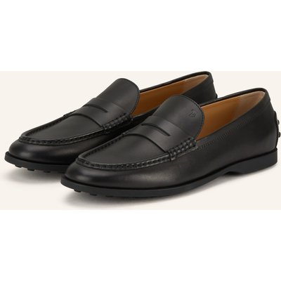 Tod's Penny-Loafer Gomma schwarz