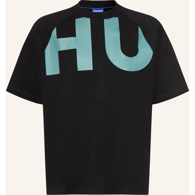 Hugo T-Shirt Nalftee schwarz