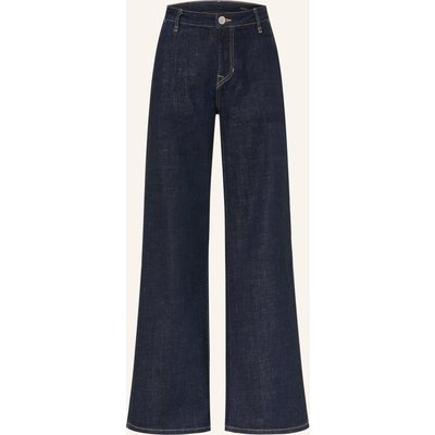 True Religion Wide Leg Jeans Lauren blau