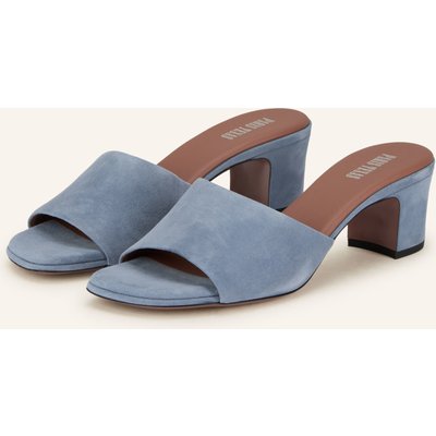 Paris Texas Mules Ava blau