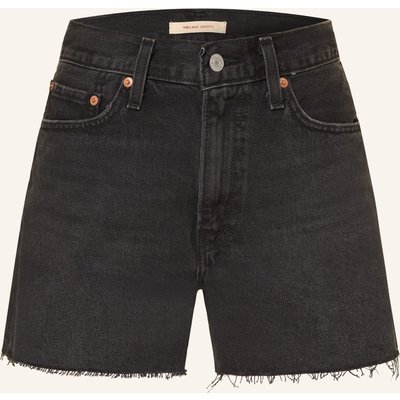 Levi's® Jeansshorts Ribcage schwarz