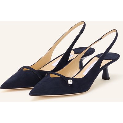 Jimmy Choo Slingpumps Amita 45 blau