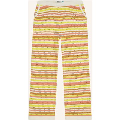 Scotch & Soda Strickhose Mit Glitzergarn gelb