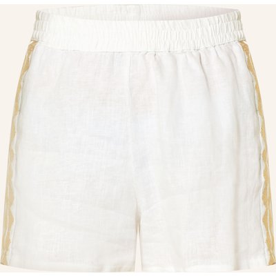 Greek Archaic Kori Leinenshorts weiss
