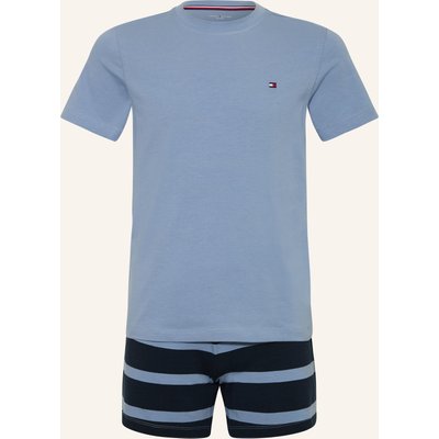 Tommy Hilfiger Shorty-Schlafanzug blau