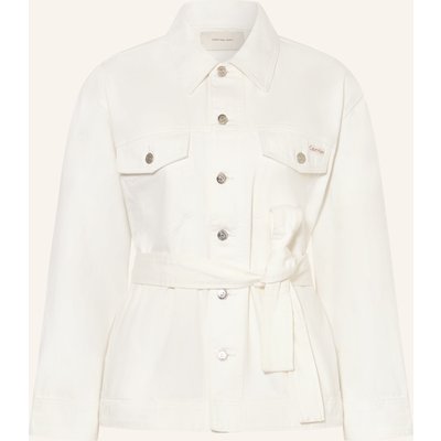 Calvin Klein Jeans Jeansjacke weiss