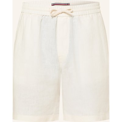 Tommy Hilfiger Leinenshorts Dover Regular Fit weiss