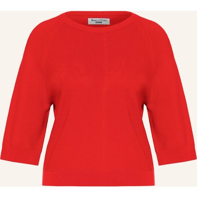 Marc O'polo Denim Pullover Mit 3/4-Arm rot