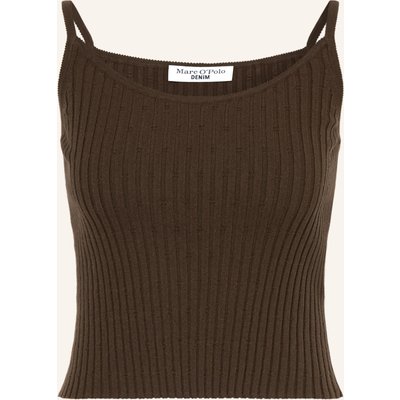 Marc O'polo Denim Stricktop braun
