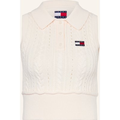 Tommy Jeans Stricktop beige