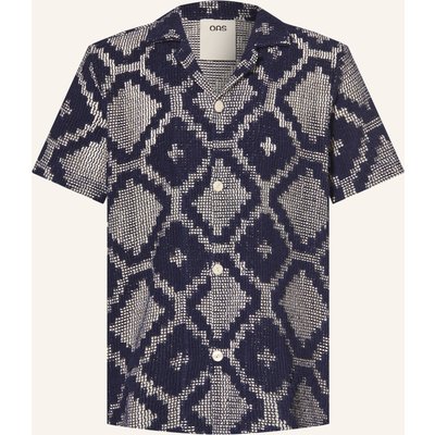 Oas Resorthemd Regular Fit blau