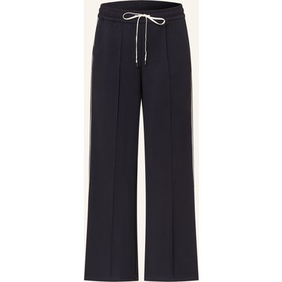 S.Oliver Black Label Hose Im Jogging-Stil blau