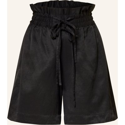 Boss Paperbag-Shorts Tacolina schwarz