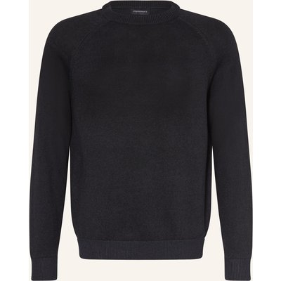 Strokesman's Pullover Mit Leinen blau