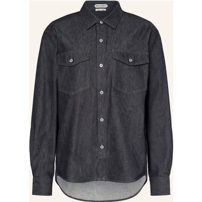 Jw Anderson Oversized-Jeansbluse blau