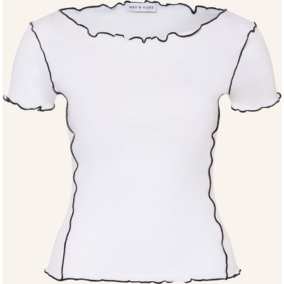 Mrs & Hugs T-Shirt weiss
