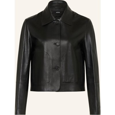 Arma Lederjacke schwarz