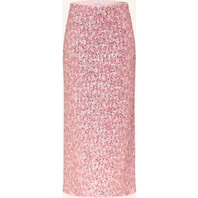 Riani Mesh-Rock Mit Pailletten rosa