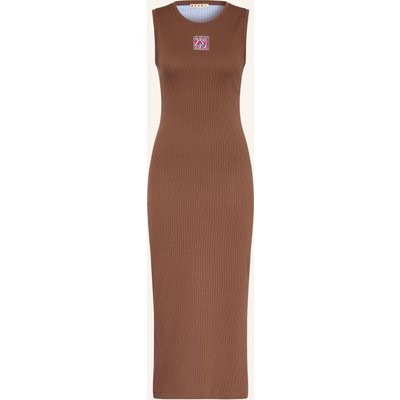 Marni Jerseykleid braun