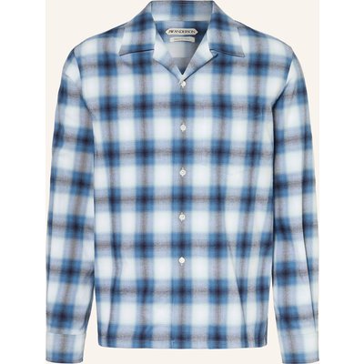 Jw Anderson Flanellhemd Slim Fit blau