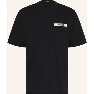 Jacquemus T-Shirt Le Tshirt Gros Grain schwarz