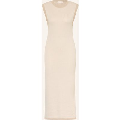 Selected Strickkleid beige