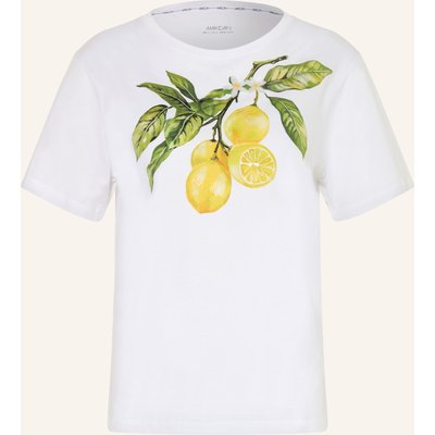 Marc Cain T-Shirt Mit Pailletten weiss