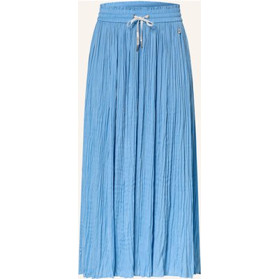 Marc Cain Plisseerock blau