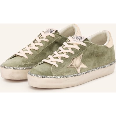 Golden Goose Sneaker Hi Star gruen