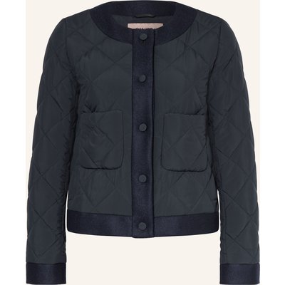 Cinzia Rocca Steppjacke Im Materialmix blau