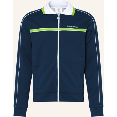 Casablanca Track Jacket Aus Piqué blau