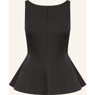 Neo Noir Blusentop Agape schwarz