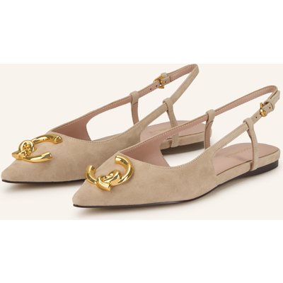 Coccinelle Slingballerinas beige