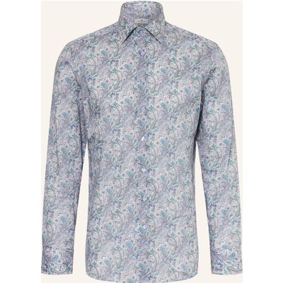 Etro Hemd Slim Fit blau