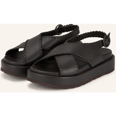 Paloma Barceló Plateau-Sandalen Ursula braun