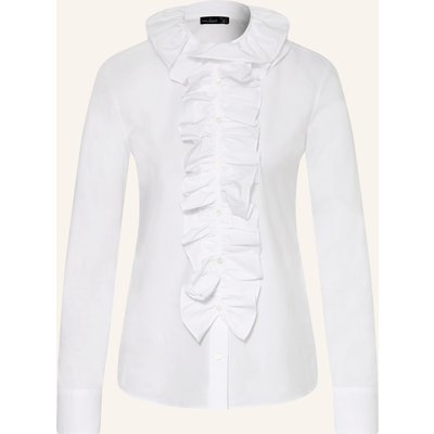 Van Laack Bluse Bathia Mit Abnehmbarem Kragen weiss