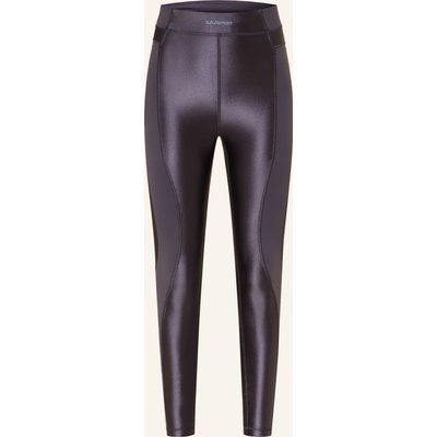 Lululemon Lauf-Tights Satin Shine 25in lila
