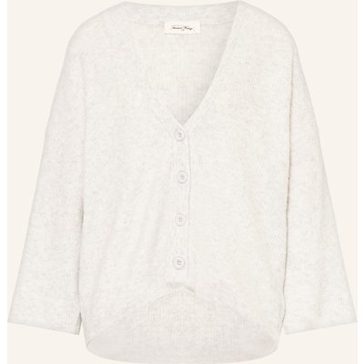 American Vintage Strickjacke Damsville Mit 3/4-Arm grau