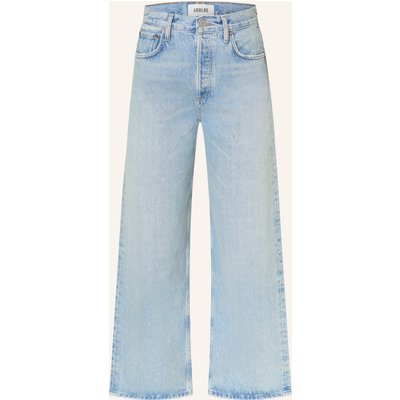 Agolde Wide Leg Jeans Ren blau