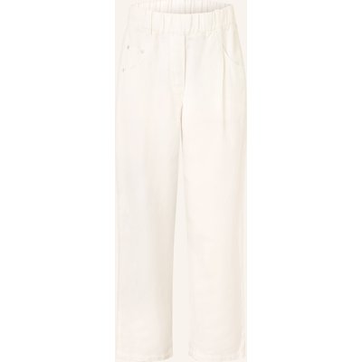Brunello Cucinelli Mom Jeans weiss