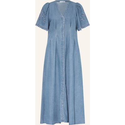 Co'couture Kleid In Jeansoptik blau