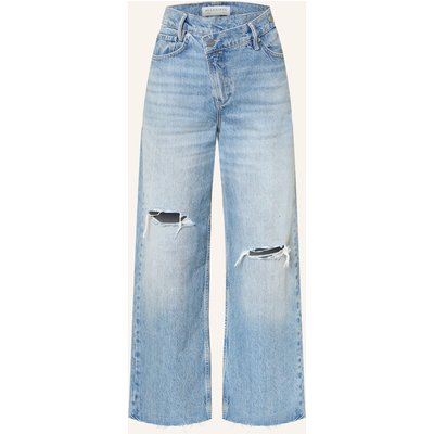 Allsaints Wide Leg Jeans Aki blau