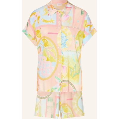 Mey Shorty-Schlafanzug Serie Mystic Voyge blau