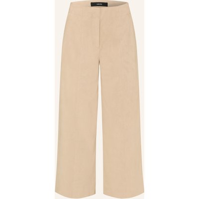 Someday 7/8-Hose Curilo Velours In Lederoptik beige