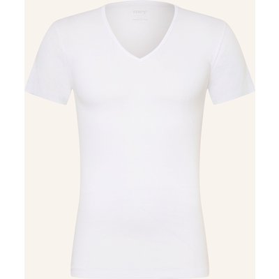 Mey V-Shirt Serie Sensual Cotton weiss