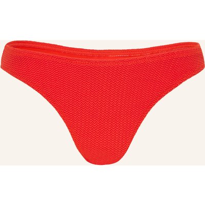 Seafolly Basic-Bikini-Hose Sea Dive rot