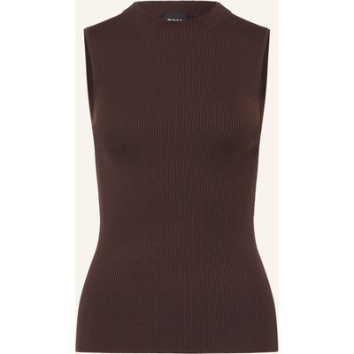 Boss Stricktop Feskies braun