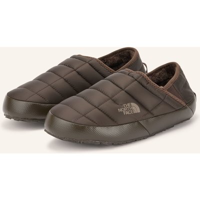 The North Face Slipper Thermoball™ Traction Mit Kunstfell braun