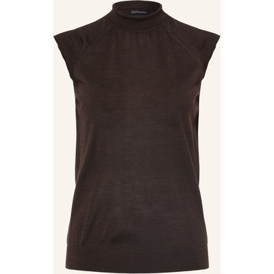 Boss Stricktop Fipini braun