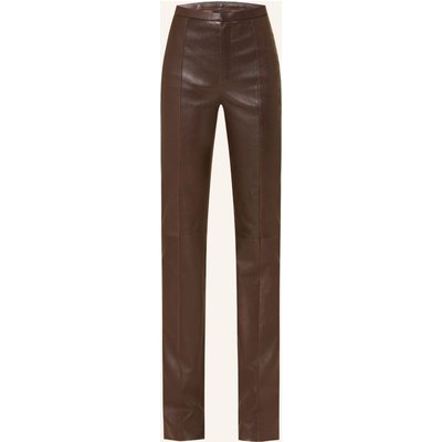 Stouls Lederhose Icham braun